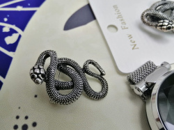 Брошь "Змея" Fashion Gewellery