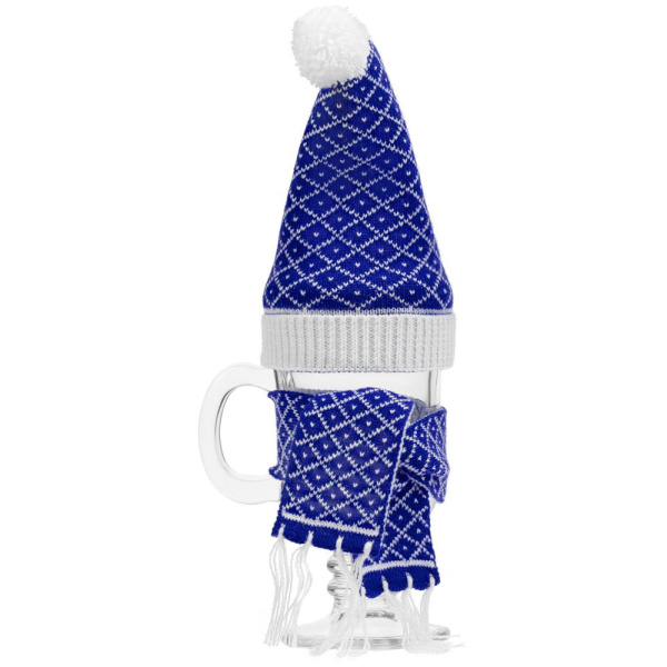 Шапочка на игрушку Dress Cup, синяя, 10х14,5 см
