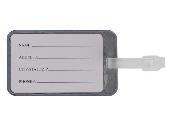 Багажная бирка «Voyage 2.0», Цвет синий