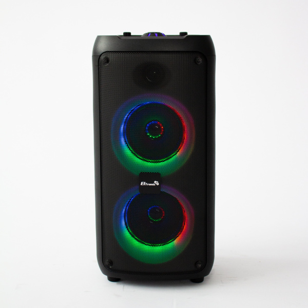 Портативная bluetooth колонка  Eltronic DANCE BOX 200 Watts арт. 20-41 с LED-подсветкой  и  RGB светомузыкой, пультом дистанционного управления
