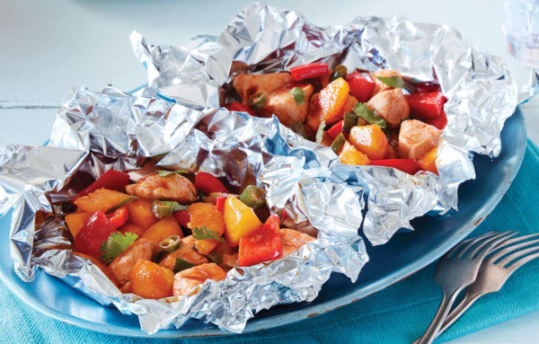 Фольга алюминиевая 0,3*40м, пищевая, для запекания Home Queen