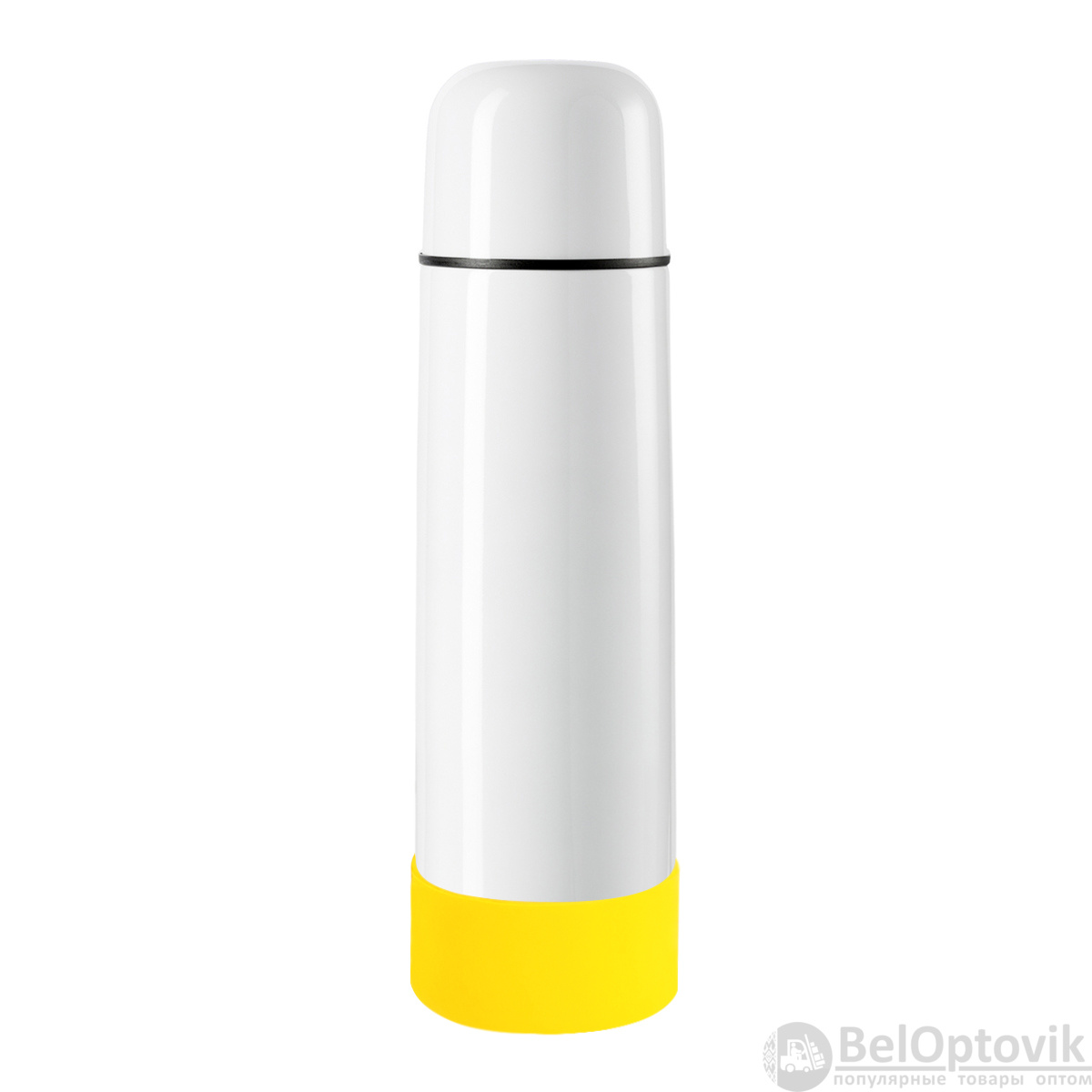 Термос Picnic Bright To Go, белый/жёлтый