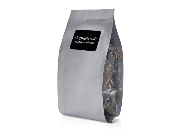 Чай черный «Сибирский лес», серия Herbalis, Цвет серебристый