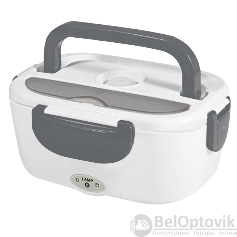 Ланчбокс с подогревом Yummybox, серый