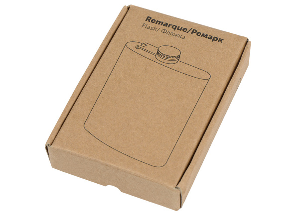 Фляжка «Remarque» soft-touch 2.0, Цвет бургунди