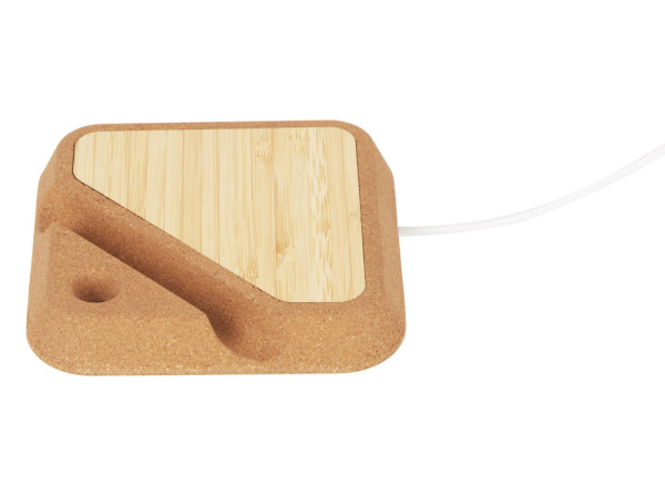 Беспроводное зарядное устройство «Tetra», 15 Вт, Цвет натуральный