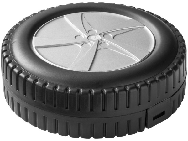 Набор из 25 инструментов «Tire», Цвет черный/серебристый