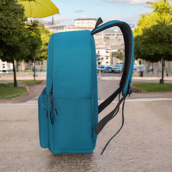 Рюкзак для ноутбука City Extra Backpack 15.6, синий изумруд / Компактный, легкий, очень вместительный