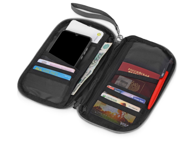 Органайзер для документов «Keep Safe», Цвет серый