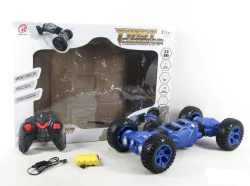 Трюковая машина – трансформер перевертыш на радиоуправлении LEOpard King №1 «Леопард», Bluesea (Блюси) Синий(Twist Climbing Car)