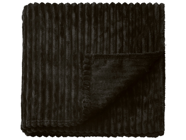 Плед «Wave», Цвет черный