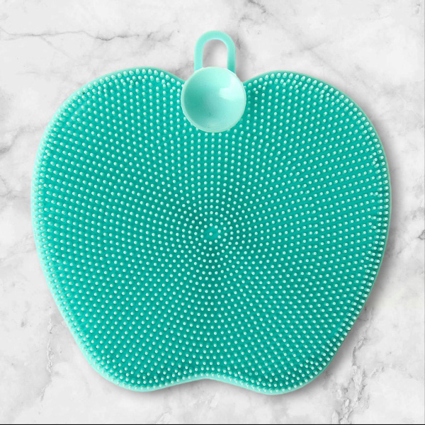 Губка силиконовая для мытья посуды Яблоко You'll love