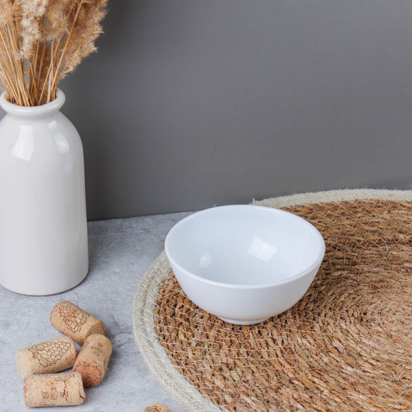 Пиала 280 мл 110 мм белая / W45/3(white) /уп 3/72/ 743167