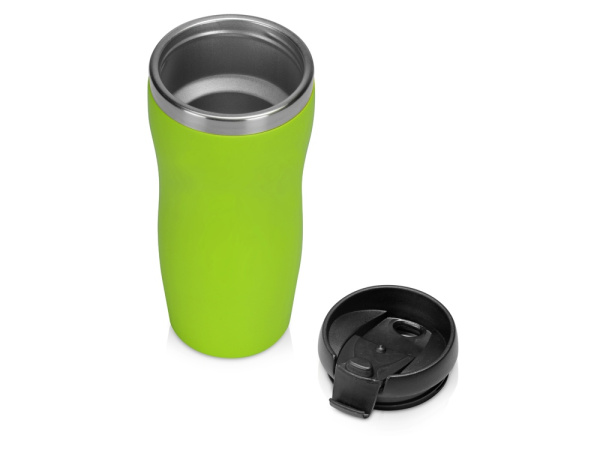 Термокружка «Mony Steel» soft-touch, Цвет зеленое яблоко