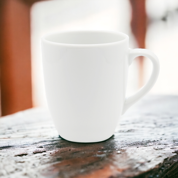 Кружка фарфоровая 300мл "Челси", Белый