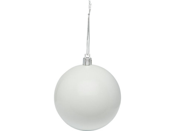 Елочная игрушка «Nadal», Цвет белый