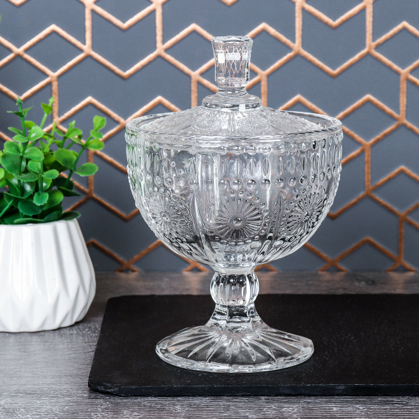 Сахарница 200 мл на ножке / LGR-102 /уп 36/