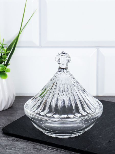 Сахарница конус 100 мл / TG112 /уп 60/