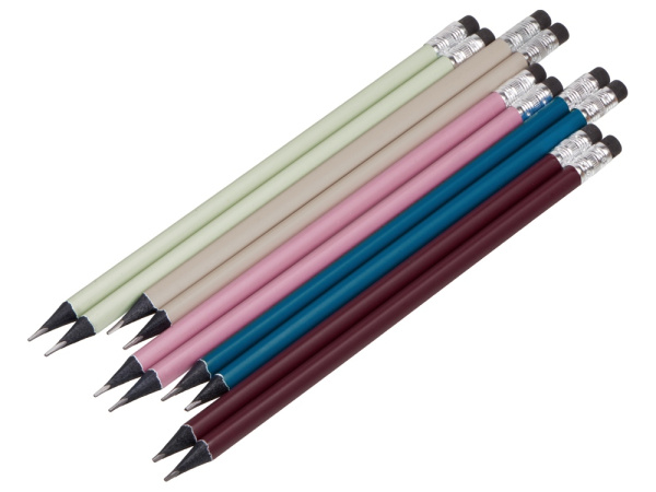 Карандаш трехгранный «Blackie 3D», Цвет пыльно-розовый