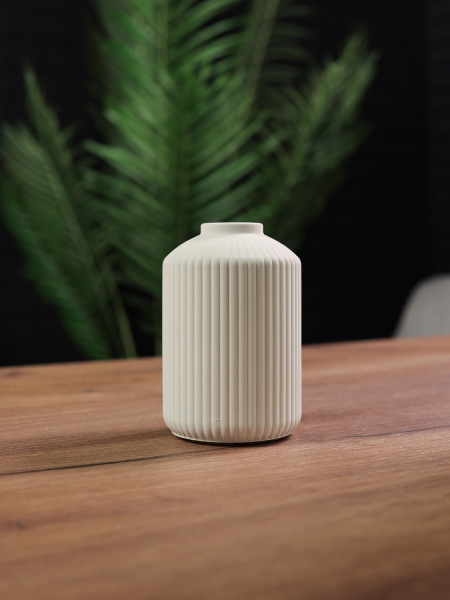 Ваза для сухоцветов декоративная из гипса, арт. g001002