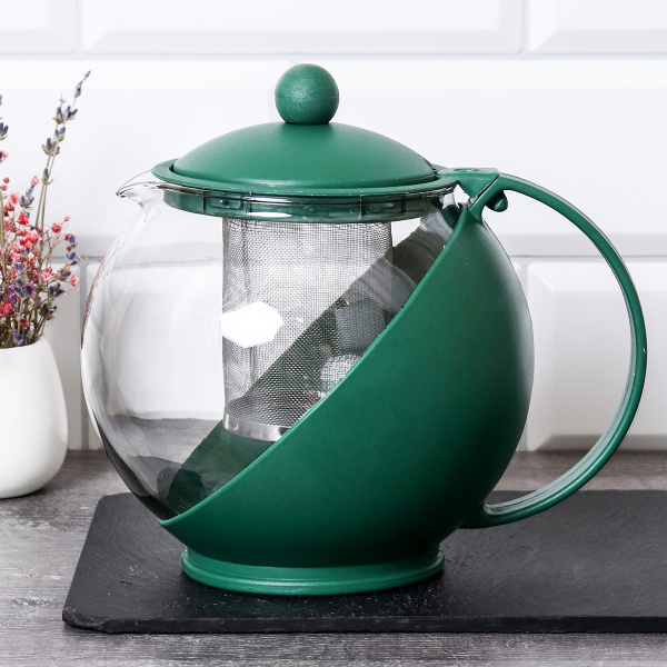 Чайник заварочный с ситом 1400 мл / G-65421 /уп.48/