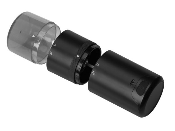 Портативная кофемолка «Kenya», Цвет черный