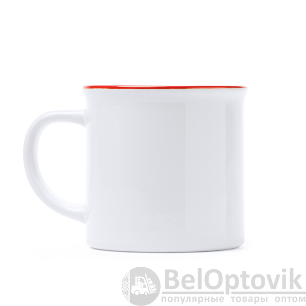 Керамическая кружка KUMBO, сублимация, Красный