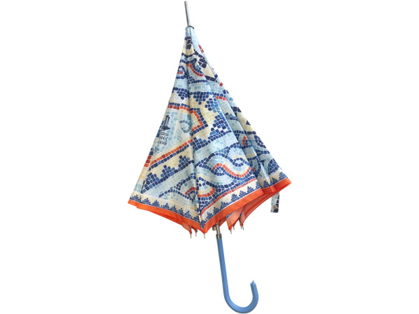 Зонт -трость «Грёзы о Византии», Цвет голубой