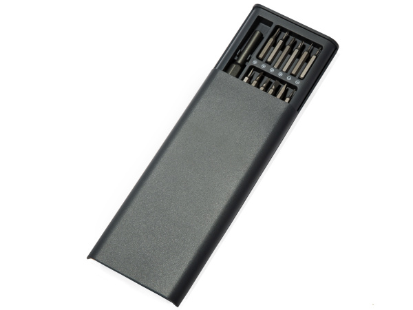 Набор отверток «Everybit lite», Цвет серый