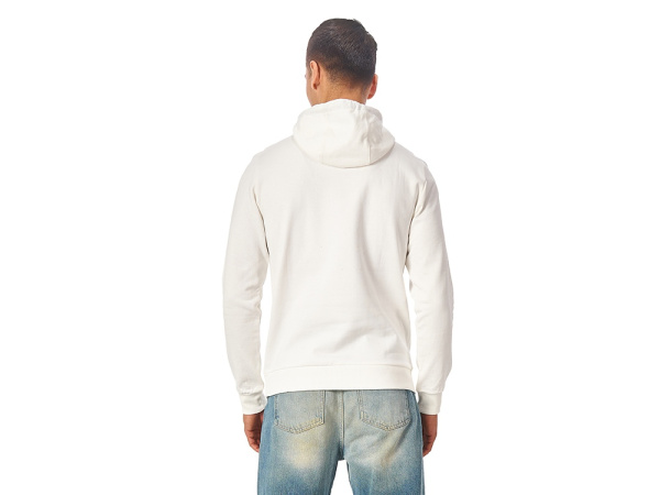 Толстовка "Stream" с капюшоном, унисекс, Размер XL, Цвет белый(молочный)/серый