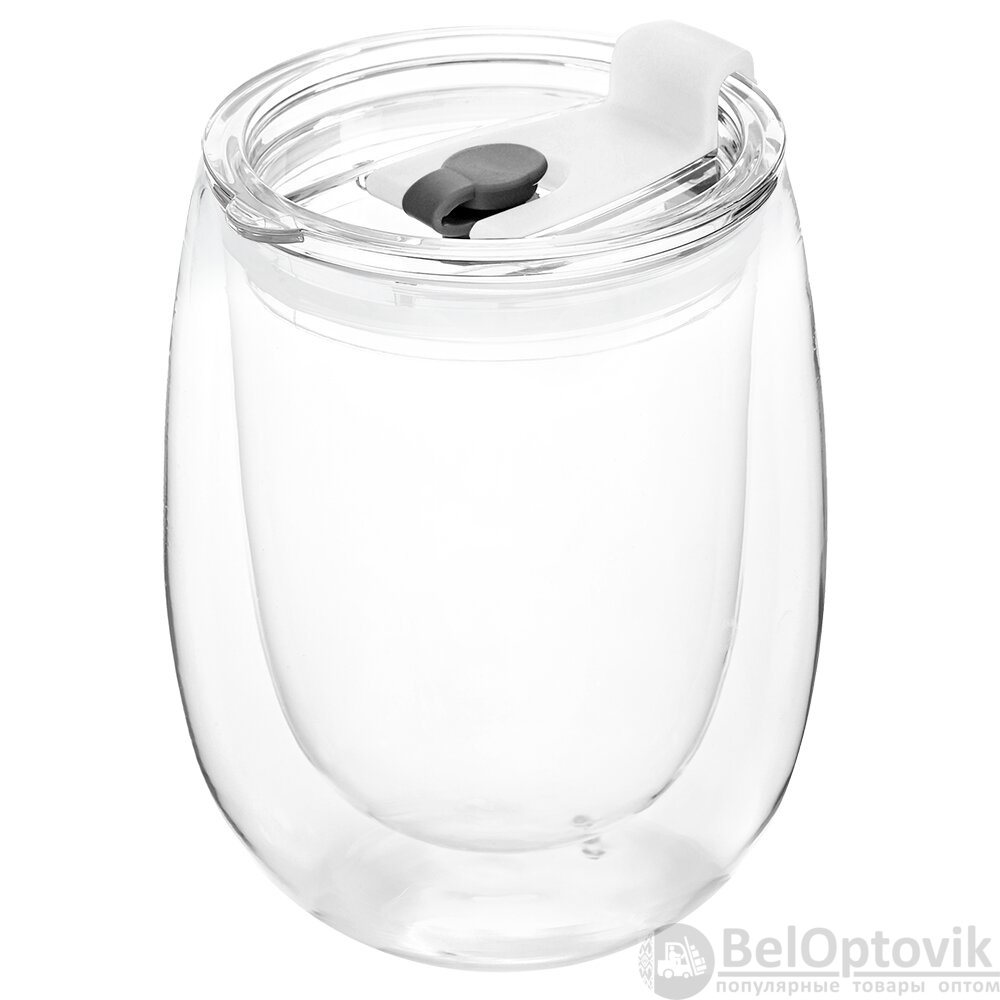 Стакан стеклянный Mango To Go, белый