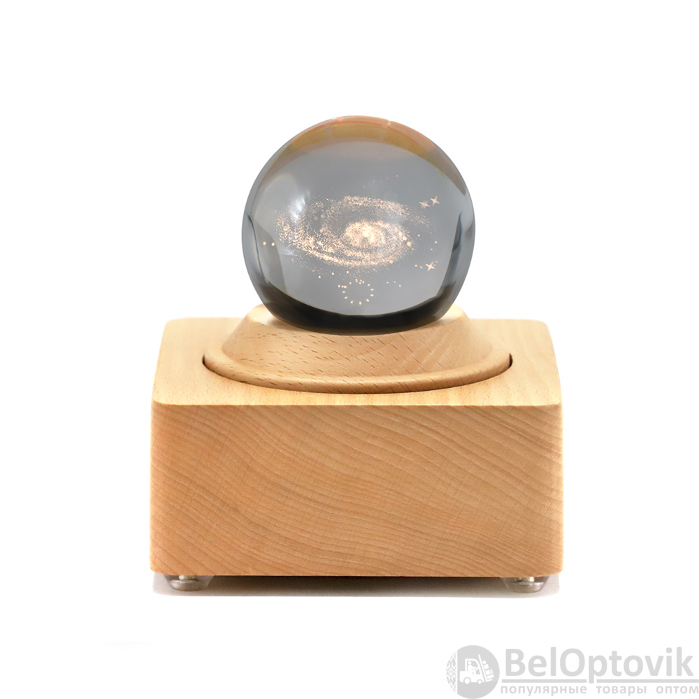 Интерьерная лампа с колонкой и функцией проекторного освещения Univero