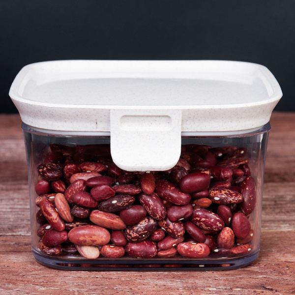 Банка с герметичной крышкой АКЦИЯ 11x7 см / GT-34183-712 /уп 72/ удобное хранение пластик