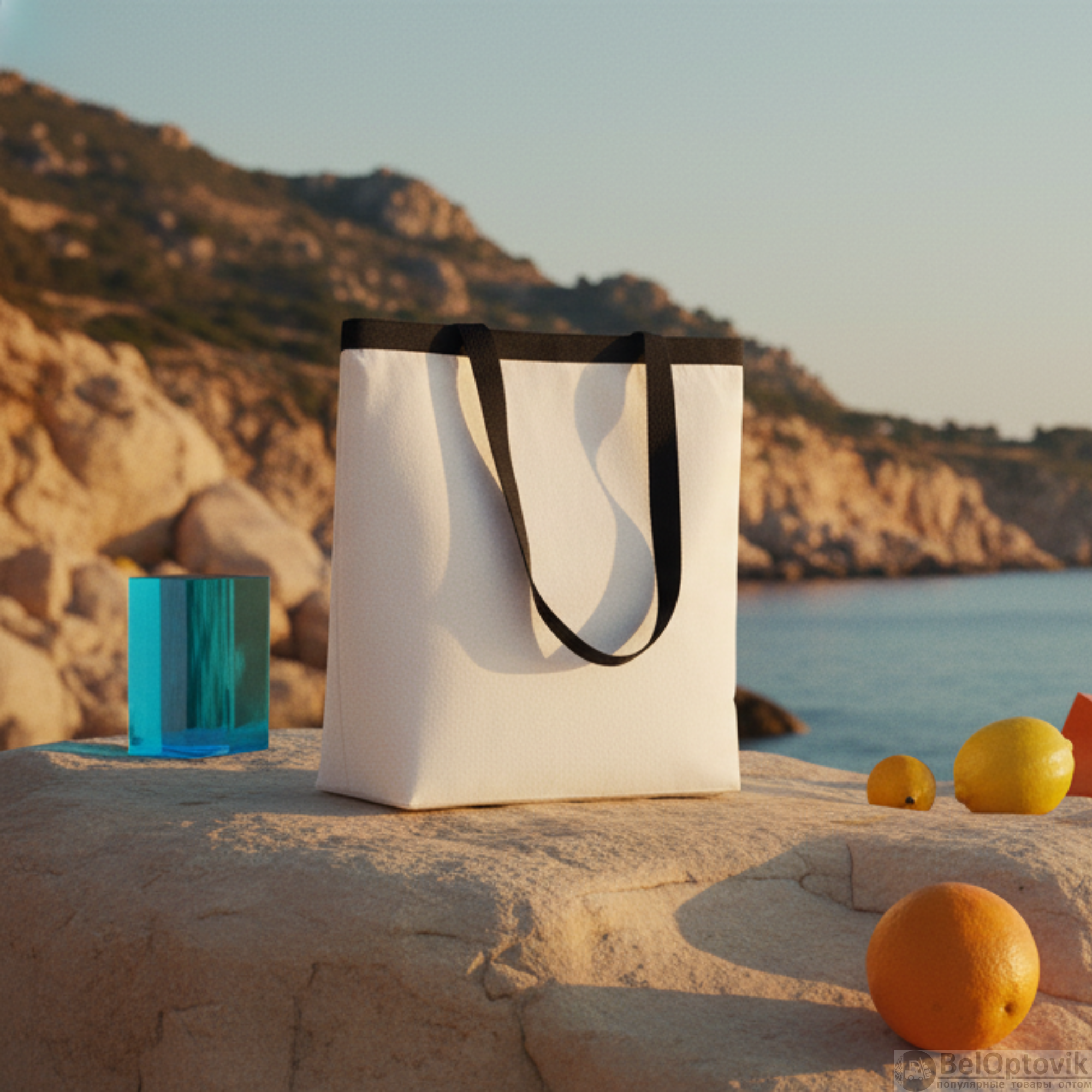 Сумка для покупок YUUGEN 283 г/м², чёрная