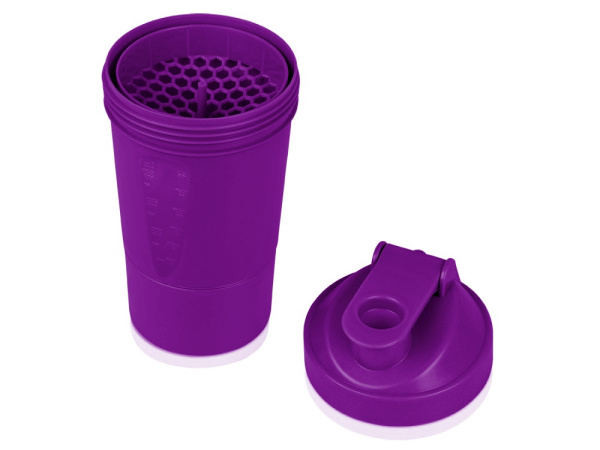 Шейкер для спортивного питания «Level Up», Цвет фиолетовый