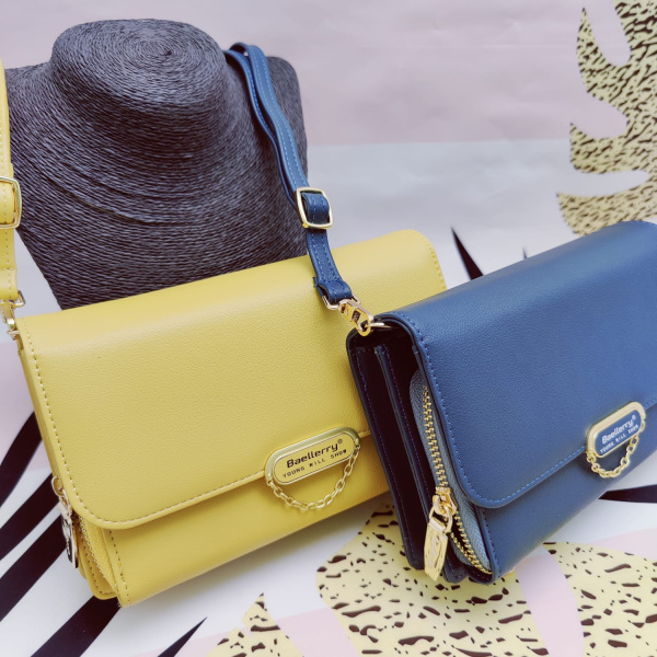 Женская сумочка - портмоне N8606 с плечевым ремнем Baellerry Young Will Show