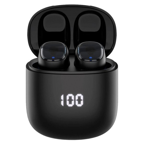 Беспроводные наушники с микрофоном Air Buds Pro, TWS, BT 5.3, LED, 300 мАч, Цвет черный