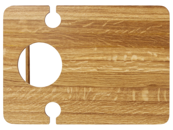 Складной столик из дуба «Snack&Wine», Цвет натуральный коричневый