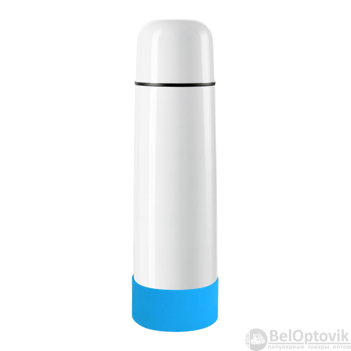 Термос Picnic Bright To Go, белый/голубой