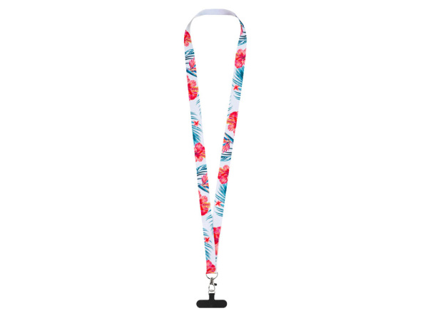 Лента под сублимацию для телефона, 2 см, Цвет белый/черный