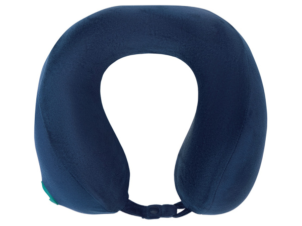Подушка для путешествий массажная «Massage Tranquility Pillow», Цвет темно-синий
