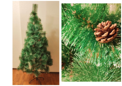 Ёлка искусственная 300 см (пушистая, огромная), в коробке. Живые фотографии!