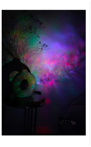 Ночник проектор игрушка Astronaut Starry Sky Projector с пультом ДУ