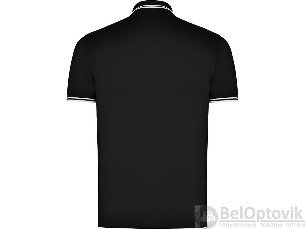 Рубашка поло «Montreal» мужская, Размер 2XL, Цвет черный/белый