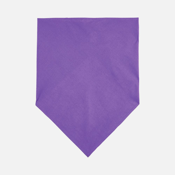Шейный платок Bandana, темно-фиолетовый, 62х62х86 см