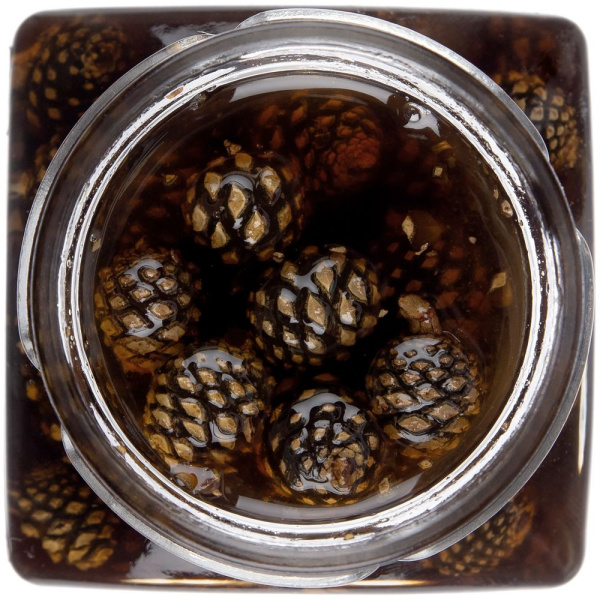 Варенье Real Jam, сосновые шишки, 6х6х10,7 см