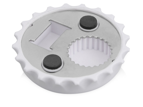 Открывалка «Крышка», Цвет белый