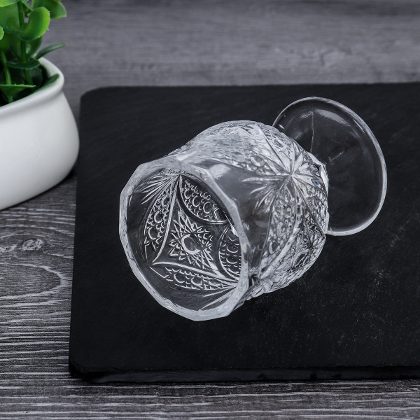 Рюмка 6 штук 50 мл бочонок Бабочка / Р-1601 /уп 24/