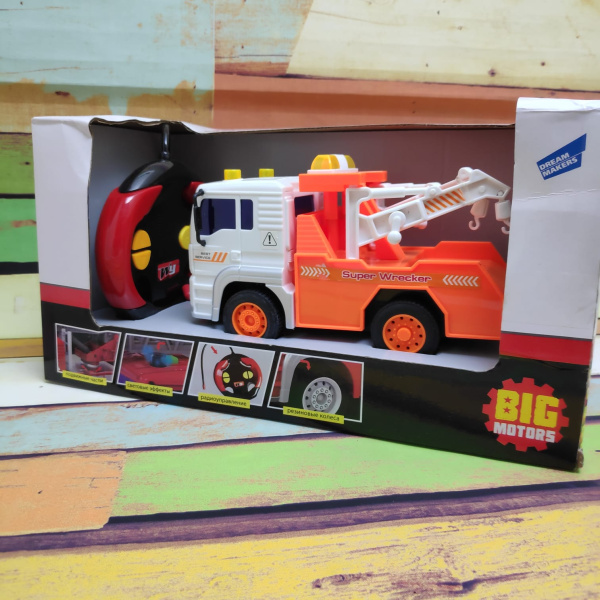 Эвакуатор на радиоуправлении "Спецтехника" Big Motor 1:20 WY1530B