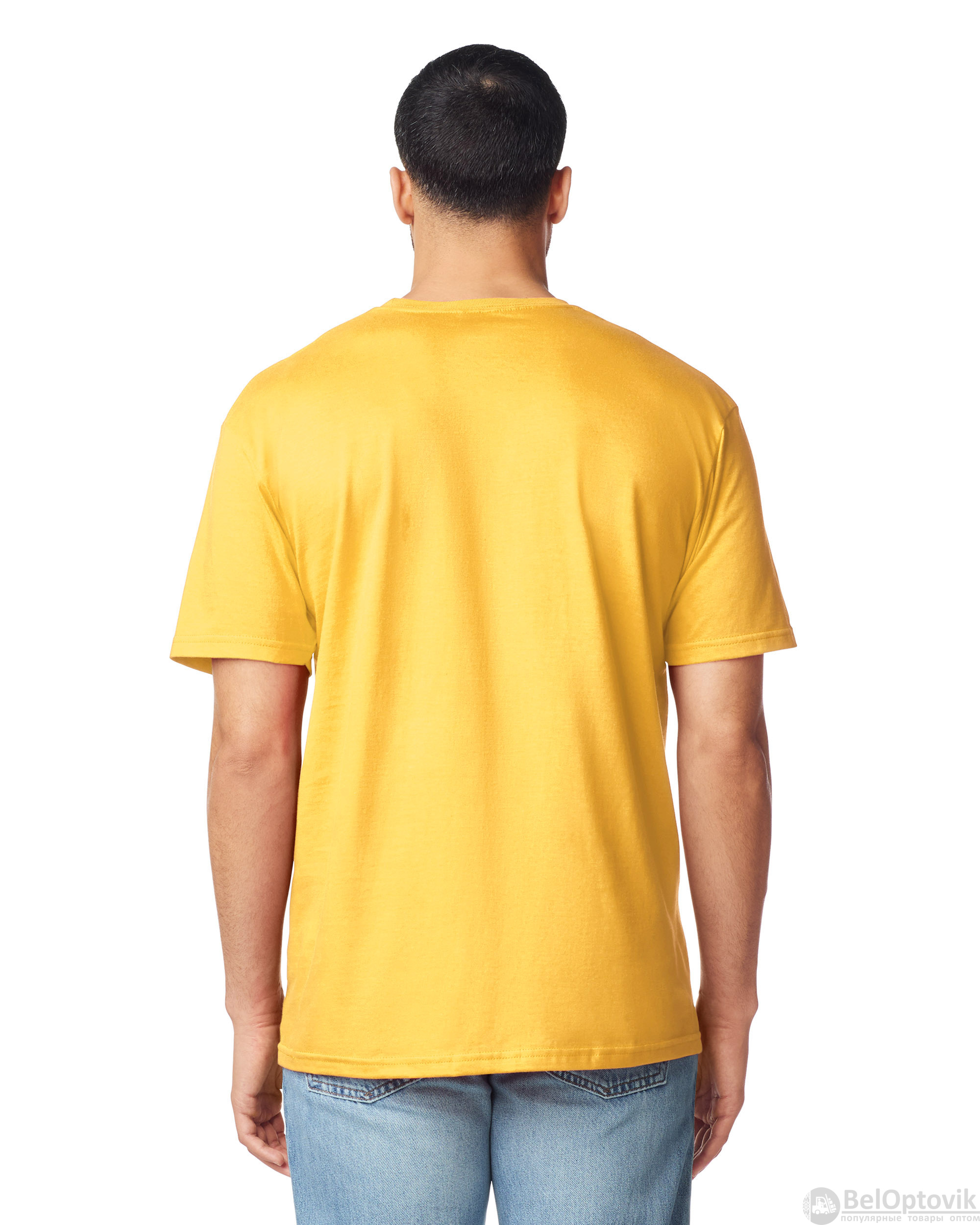 Футболка SOFTSTYLE, ЖЕЛТЫЙ 4XL